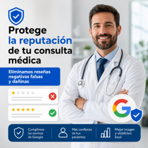 Proteja la reputación online de su consulta médica