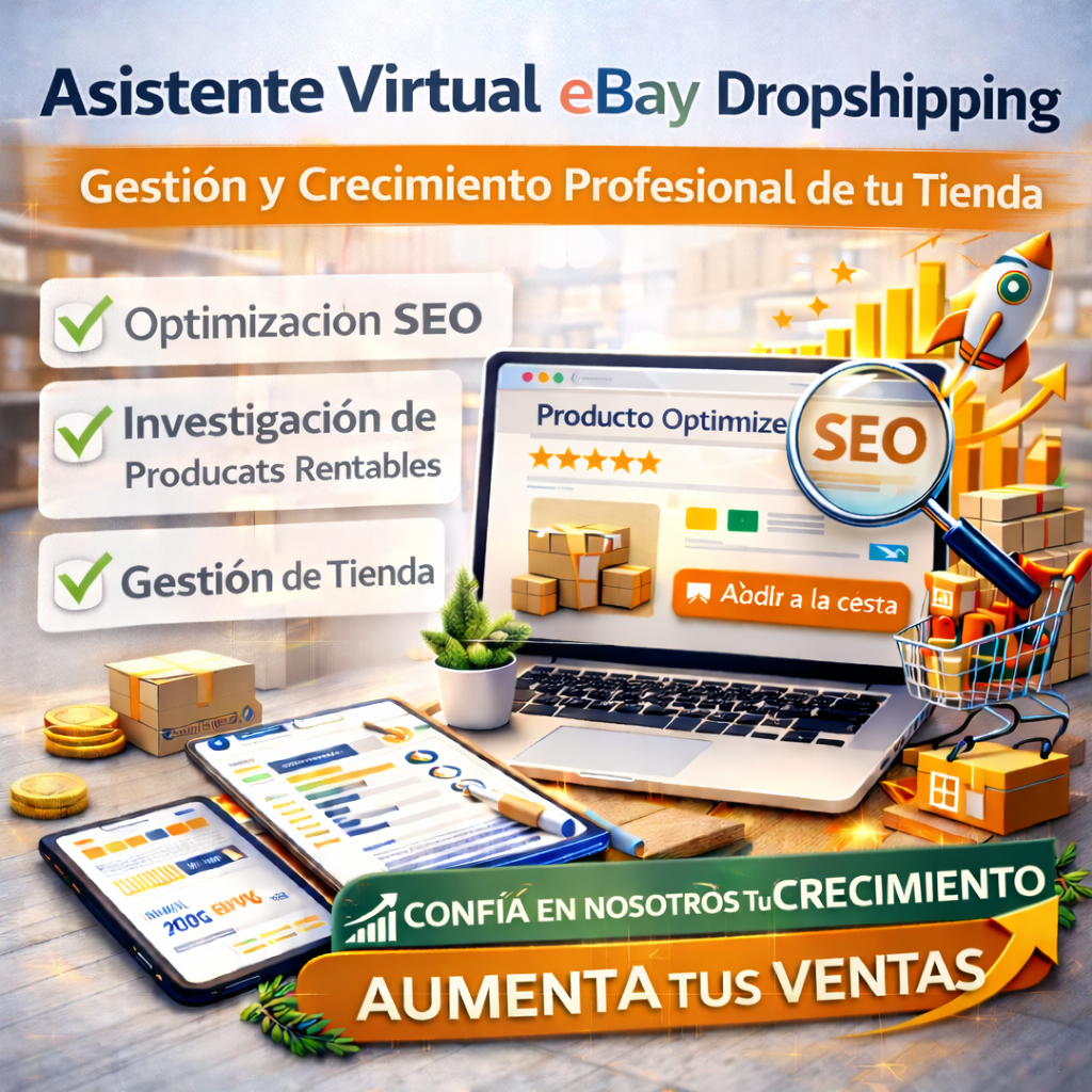 Asistente Virtual para eBay Dropshipping