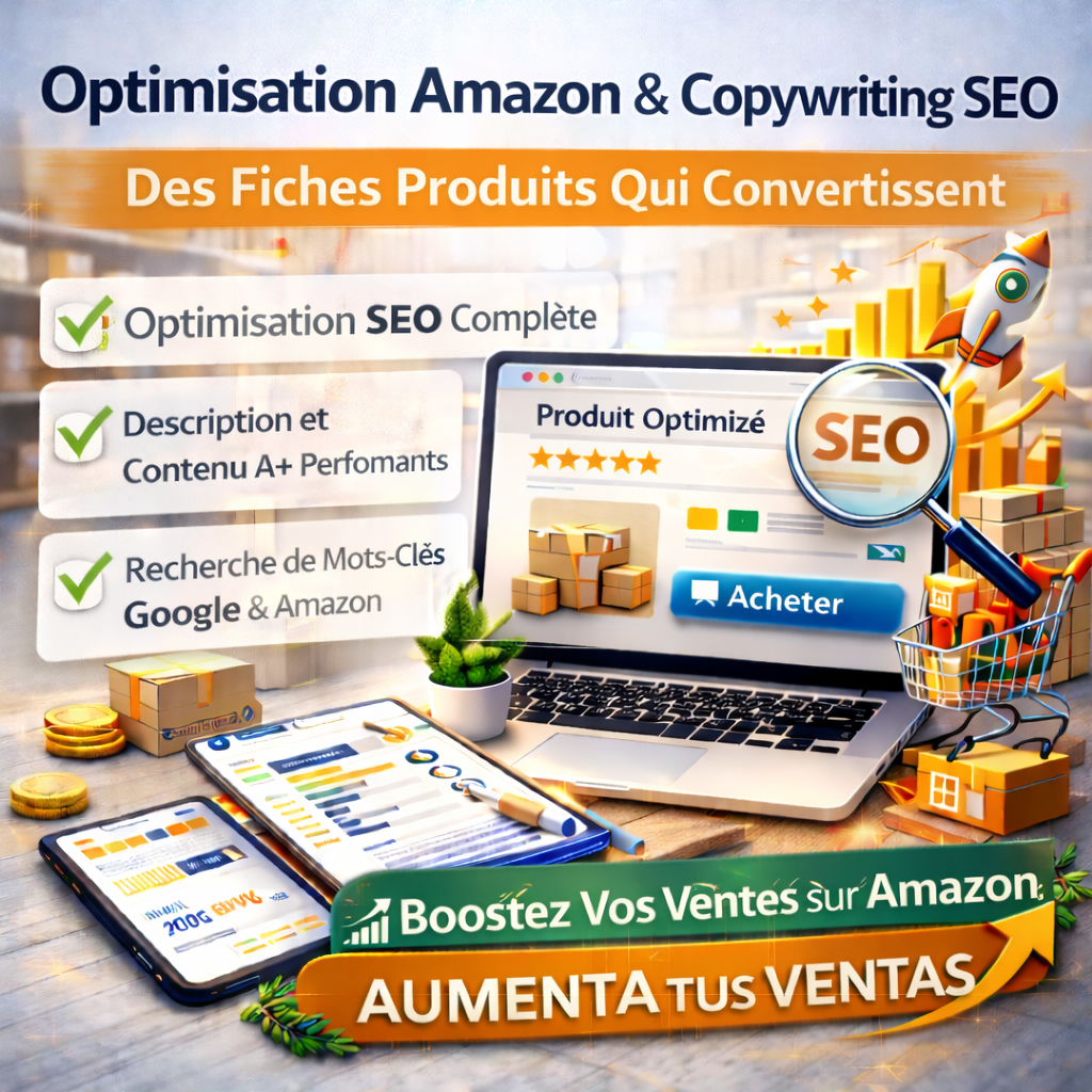 Rédaction de Fiches Produits et Contenu A+ Performant