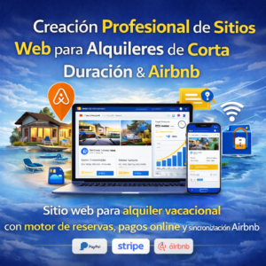 Sitio Web para Alquiler Vacacional con Reservas Directas y Pagos Online