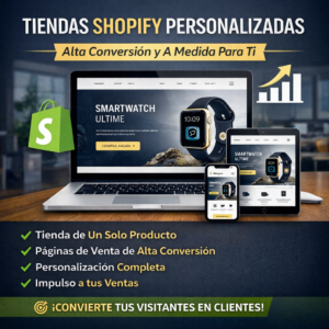 Tiendas Online Personalizadas y de Alta Conversión