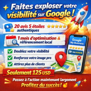 Faites exploser votre visibilité sur Google !