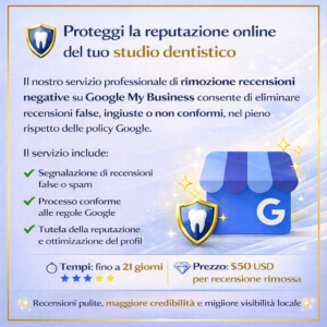 Proteggi la reputazione online del tuo studio dentistico