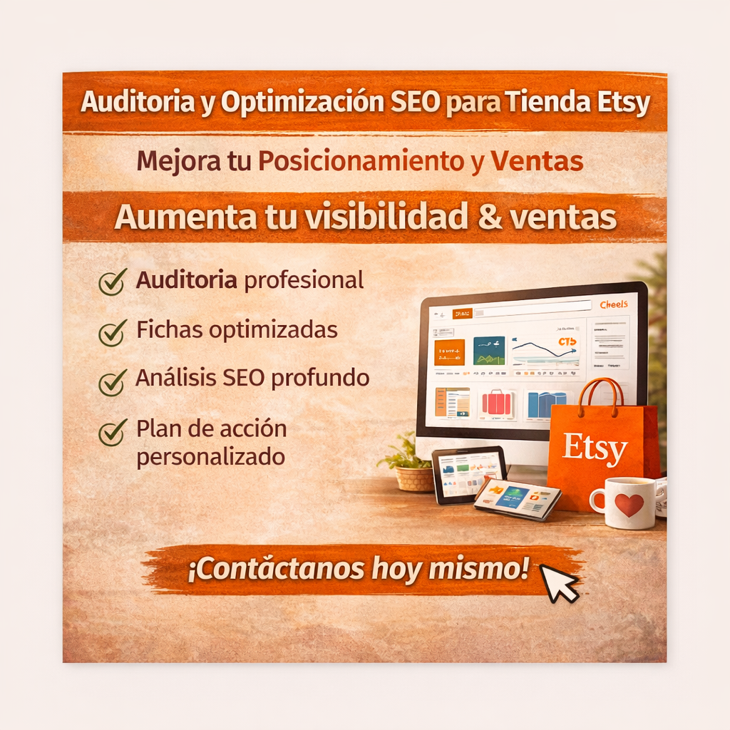 Auditoría y Optimización SEO para Tienda Etsy