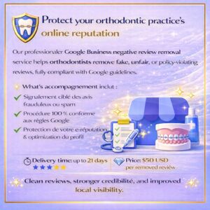 Protect your orthodontic practice’s online reputation