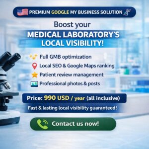 Increase your medical laboratory’s local visibility