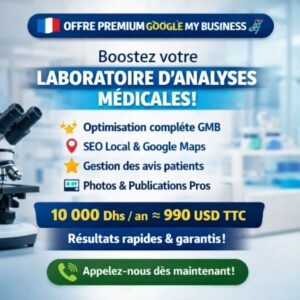Boostez la visibilité locale de votre laboratoire d’analyses médicales