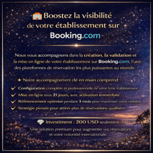 Boostez la visibilité de votre établissement sur Booking.com