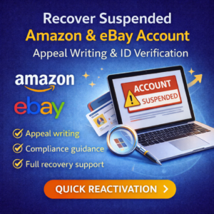 Recover Your Suspended Amazon or eBay Account