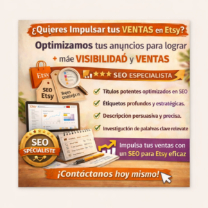 Aumenta tus Ventas en Etsy con Títulos SEO