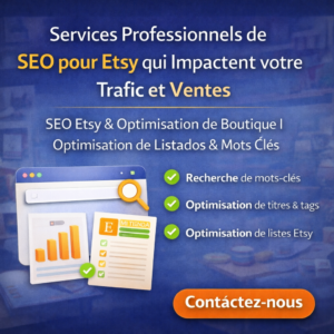 Refonte et Optimisation de Fiches Produits Etsy