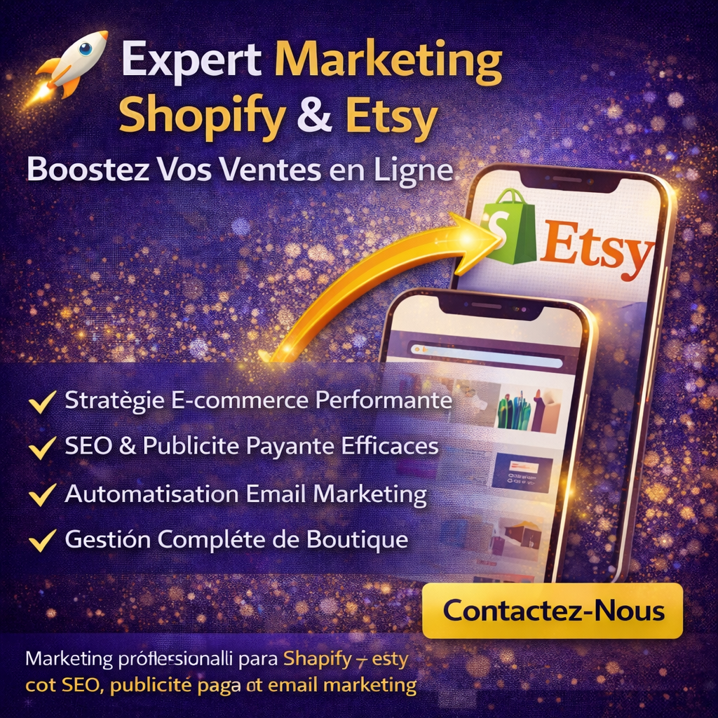 Consultant Marketing E-commerce & SEO Shopify