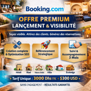 Création de votre compte Booking.com Référencement & Accompagnement