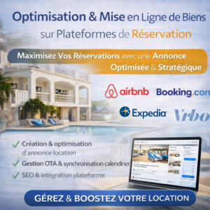 Optimisation & Mise en Ligne de Biens sur Plateformes de Réservation
