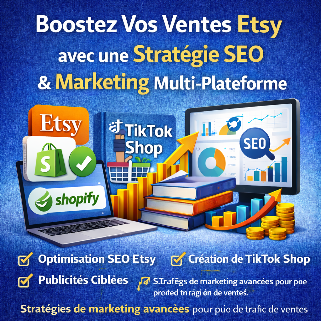 Faites Exploser le Trafic et les Ventes de Votre Boutique Etsy