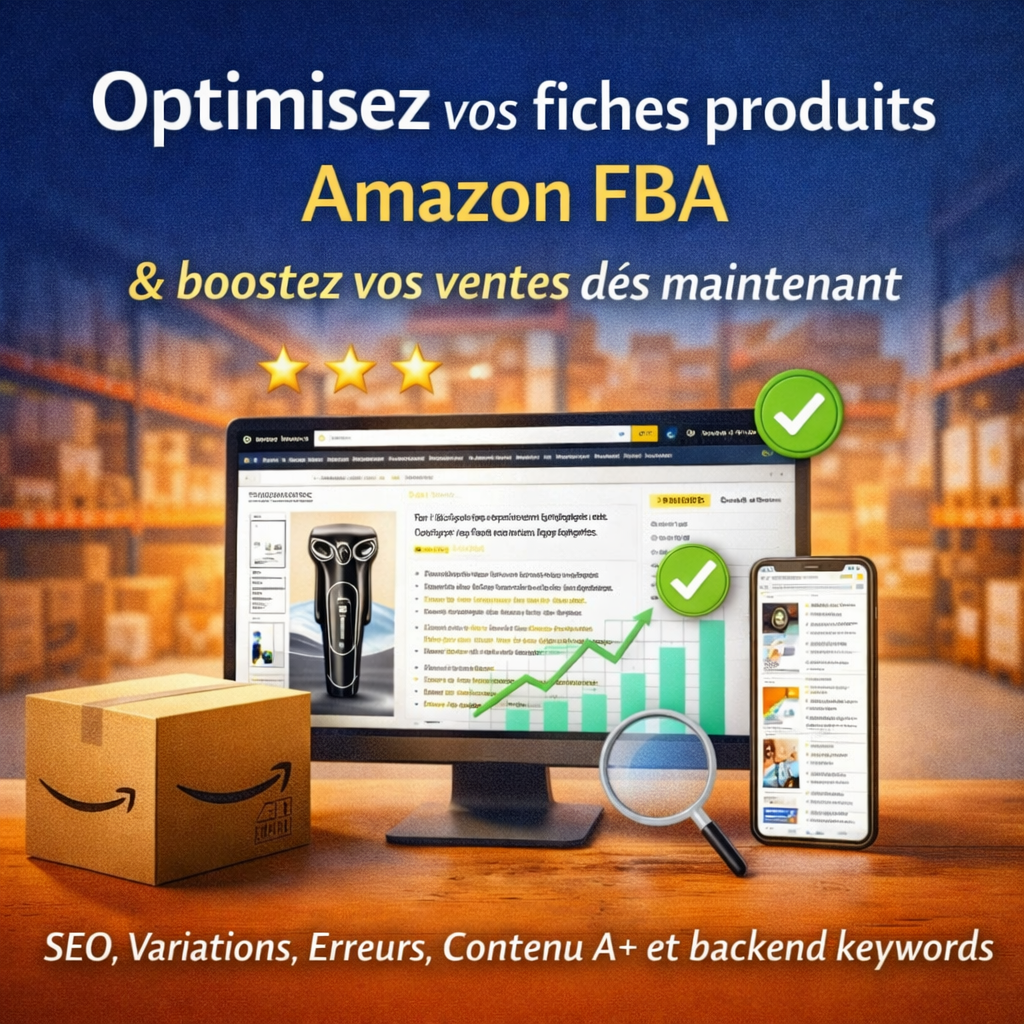 Optimisez vos fiches produits Amazon FBA et boostez vos ventes