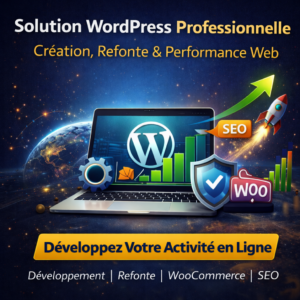 Site WordPress Sur Mesure pour Développer Votre Activité