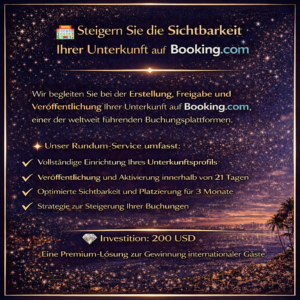Steigern Sie die Sichtbarkeit Ihrer Unterkunft auf Booking.com