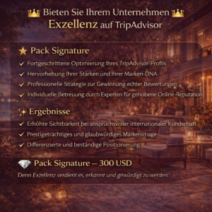 Bieten Sie Ihrem Unternehmen Exzellenz auf TripAdvisor