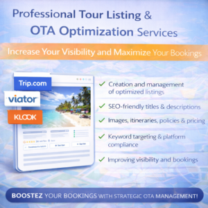 Professional OTA Management for Tours