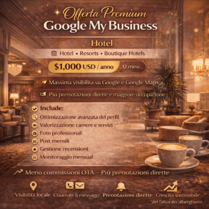Premium Google My Business Angebot – Hotels