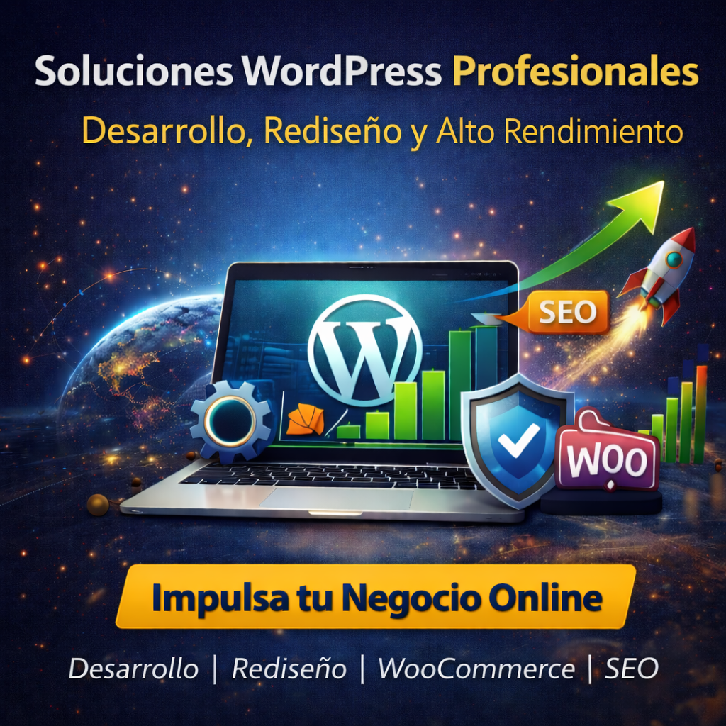 Sitio WordPress a Medida para Impulsar tu Negocio