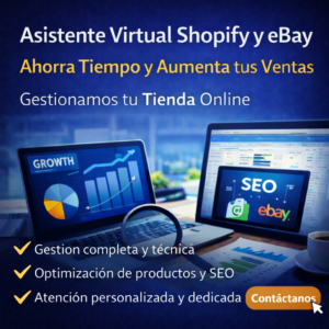 Asistente Virtual Shopify y eBay