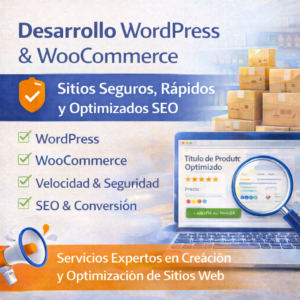 Servicios de Desarrollo WordPress y WooCommerce