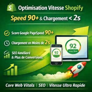 Boutique Ultra Rapide, SEO Amélioré et Plus de Conversions