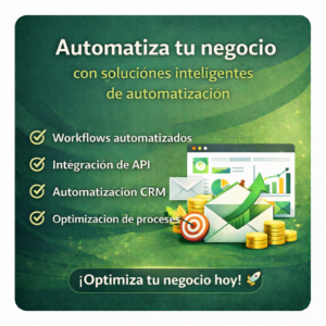 Automatiza tu negocio con soluciones inteligentes de automatización