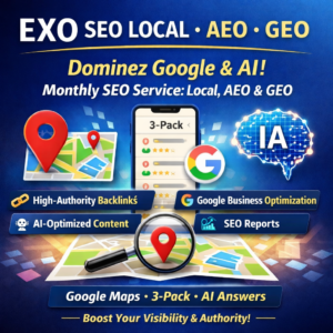 Dominate Google & AI with Our Monthly Local SEO,EXO & GEO Service
