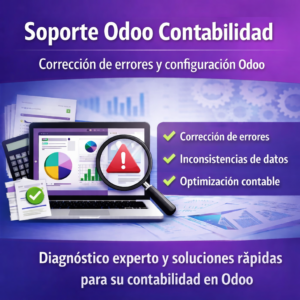 Diagnóstico y solución de problemas de contabilidad en Odoo