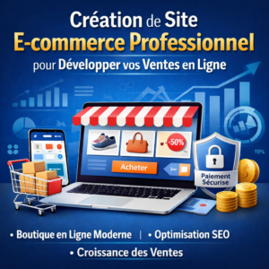 Création de Site E-commerce Professionnel pour Développer vos Ventes en Ligne