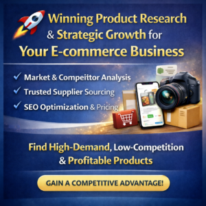Winning Product Research et Strategic Growth for Your E-commerce Business