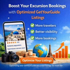 Boost Your Excursion Bookings with Optimized GetYourGuide Listings