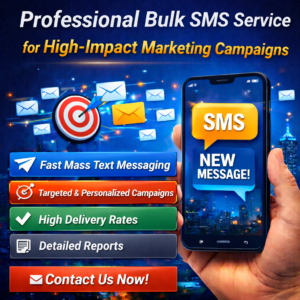Professional Bulk SMS Service for High-Impact Marketing Campaigns