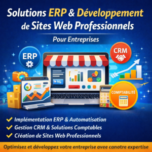 Solutions ERP Développement de Sites Web Professionnels pour Entreprises