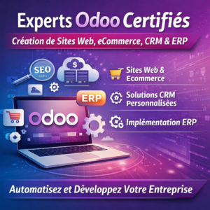 Création de Sites Web, eCommerce, CRM & ERP pour les Entreprises