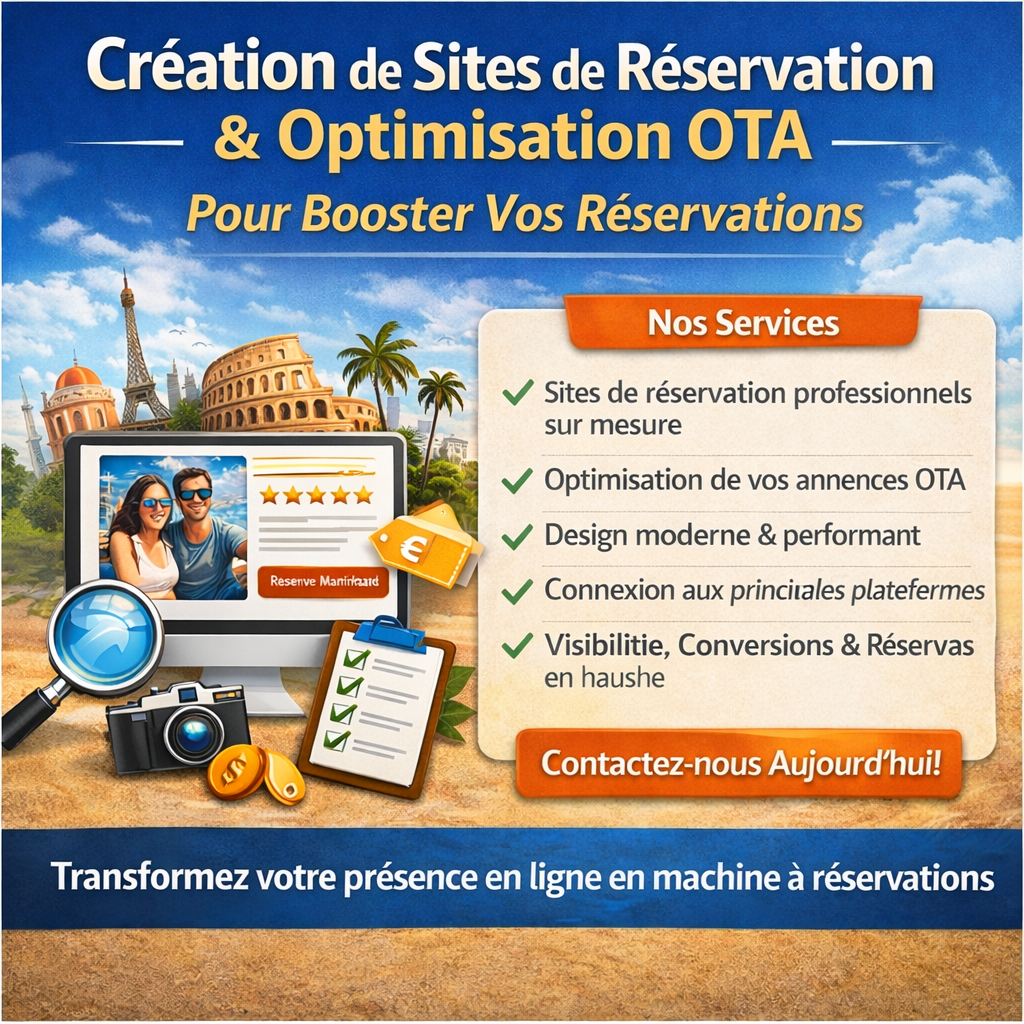 Transformez Votre Présence en Ligne en Machine à Réservations