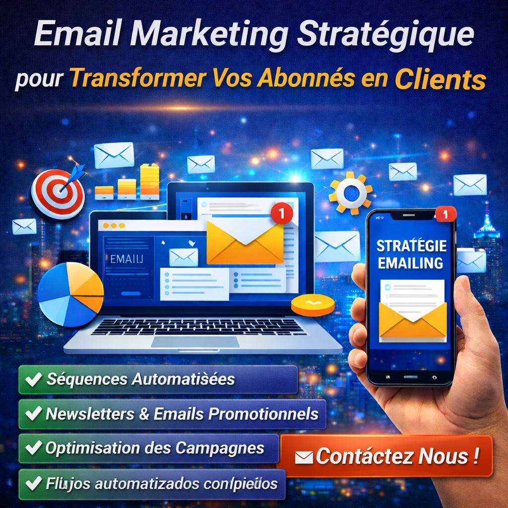 Email Marketing Stratégique pour Transformer Vos Abonnés en Clients Fidèles