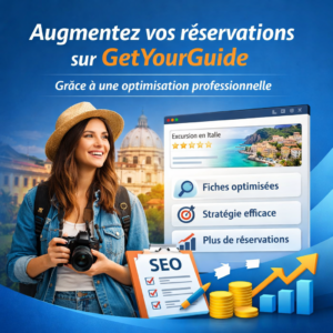 Augmentez vos réservations sur GetYourGuide grâce à une optimisation professionnelle