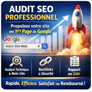 Audit SEO Professionnel – Propulsez Votre Site en 1ère Page de Google
