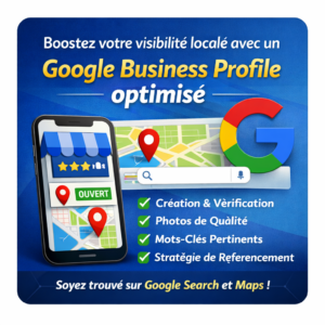 Boostez votre visibilité locale avec un Google Business Profile optimisé et performant