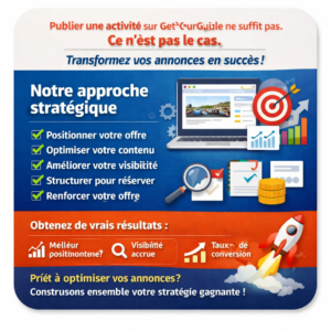 Transformez vos annonces GetYourGuide en machines à réservations