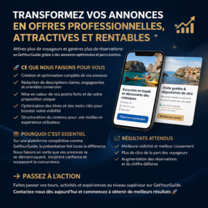 Transformez vos annonces en offres irrésistibles et boostez vos réservations