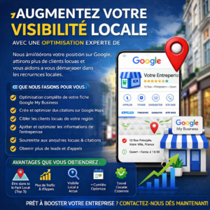Augmentez votre visibilité locale avec une optimisation experte Google My Business