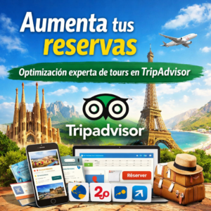 Augmentez vos réservations avec l’optimisation experte de vos tours sur TripAdvisor