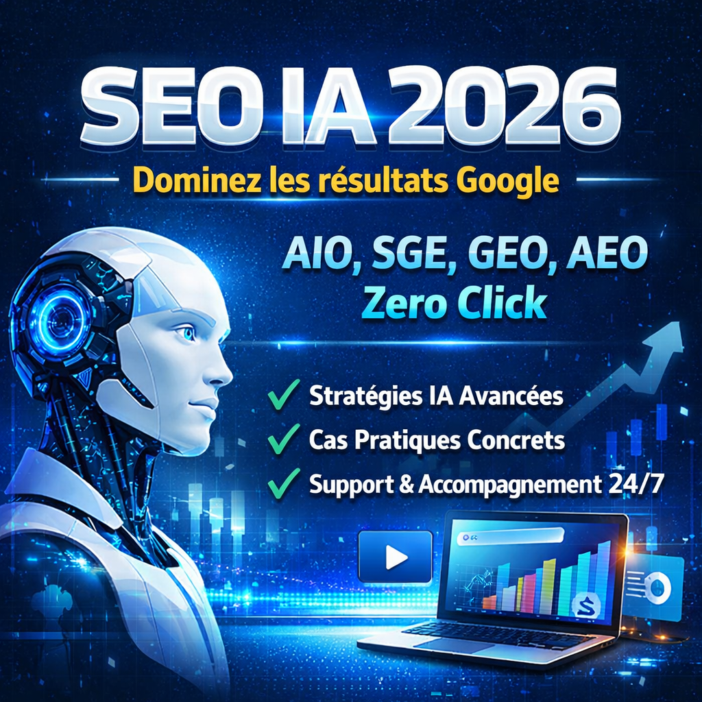 SEO IA 2026 : Devenez un expert et dominez les résultats Google