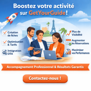Confiez la gestion de votre GetYourGuide et boostez vos réservations