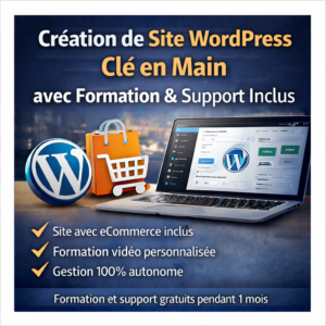 Création Site WordPress Professionnel avec Support